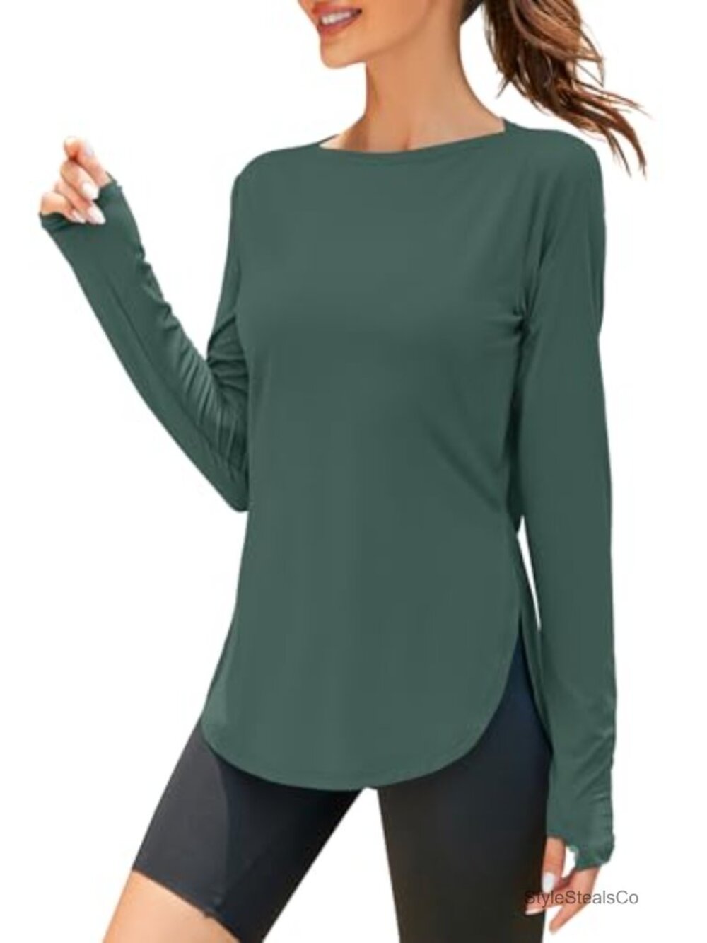 Women's UPF 50+ Long Sleeve Sun Protection Shirt Lightweight Athletic Top